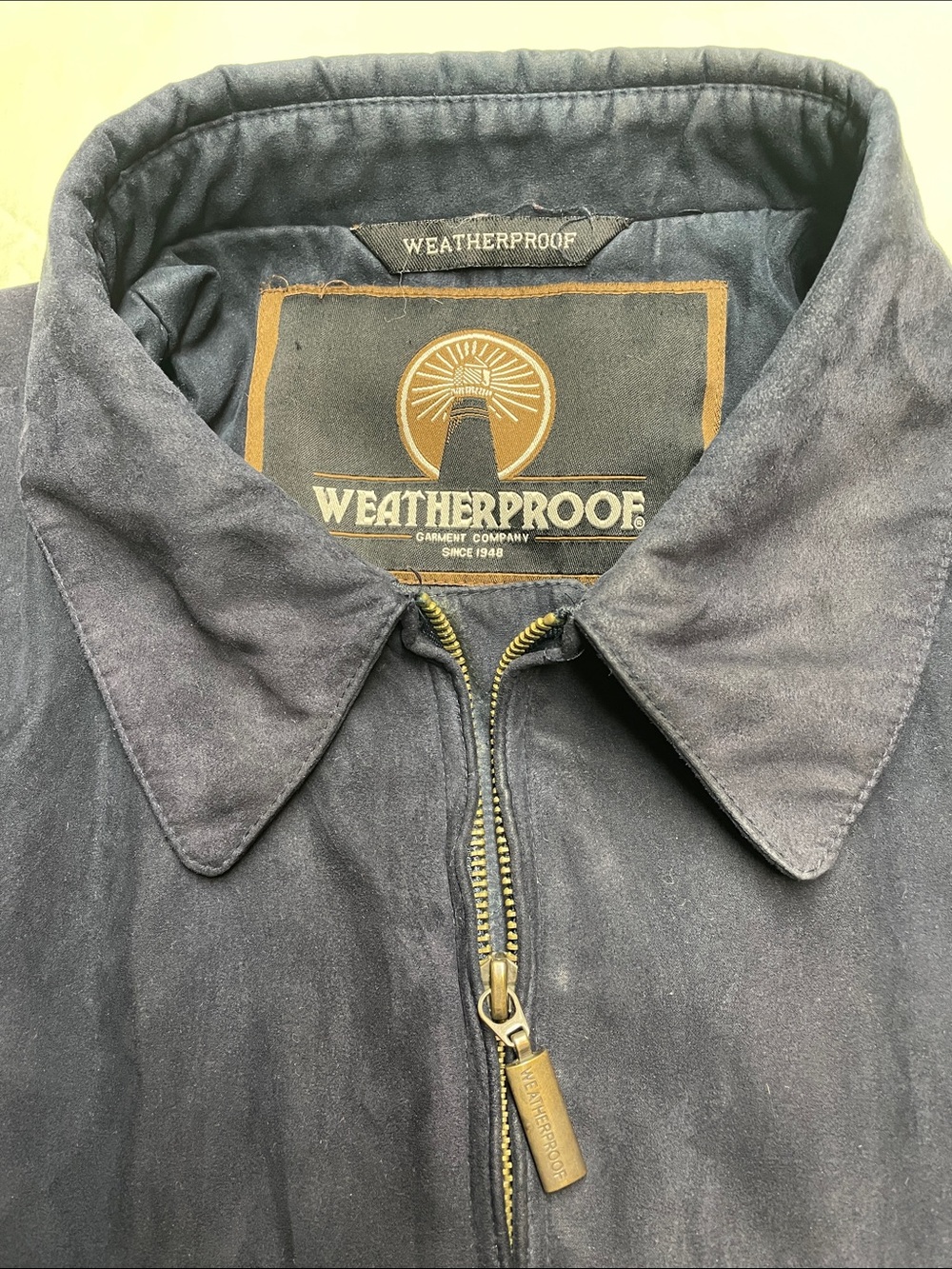 Weatherproof Navy Fall Jacket - Picture 3 of 10
